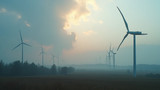 Visual pollution from turbines affects nearby communities negatively