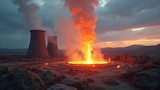 Fossil fuel burning generates more greenhouse gas emissions than geothermal energy