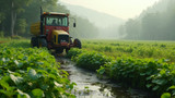 Harvesting biomass consumes large amounts of water resources