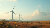 Wind farms can be noisy and disturb local wildlife