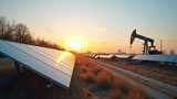 Energy generated from solar power reduces dependency on fossil fuels