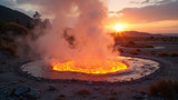 Geothermal energy harnesses heat from the earth constantly