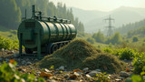 Biomass systems create power from organic waste materials