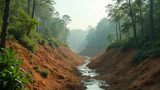 Deforestation leads to soil erosion and biodiversity loss