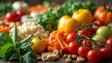 High-fiber foods are abundant in plant-based eating patterns