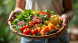 Plant-based diets often promote mindful eating habits naturally