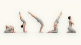 Various yoga styles emphasize different types of postures