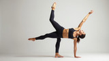 Physical postures improve balance and overall flexibility