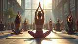 Some individuals may feel uncomfortable practicing yoga in public spaces