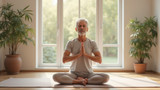 Gentle yoga practices are suitable for seniors or individuals with mobility limitations