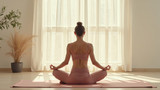 Yoga practice involves various poses to maintain physical well-being