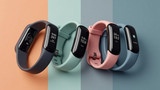 Fitness trackers are available with different band colors now