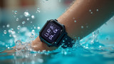 Water-resistant fitness trackers are ideal for swimming tracking