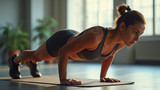 Push-ups provide an effective upper body workout anywhere