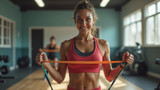 High-intensity interval training is easily implemented with resistance bands