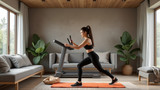 Space constraints hinder effective home workout routines sometimes