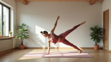 Exercise routines can be completed within home spaces