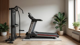 Compact exercise equipment saves space at home gyms