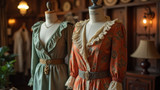 Vintage clothing and accessories are highly sought after by collectors