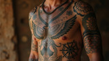 Many ancient civilizations used tattoos as a form of art