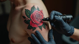 Getting a tattoo without proper care can lead to infection